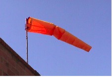 FIGURE 24: ORANGE WINDSOCK FIGURE 24: ORANGE WINDSOCK