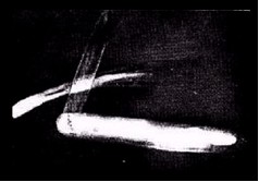 FIGURE 38: THOUGHT PHOTOGRAPHS OF PEN KNIFE TAKEN WITH MARK 1 CAMERA FIGURE 38: THOUGHT PHOTOGRAPHS OF PEN KNIFE TAKEN WITH MARK 1 CAMERA