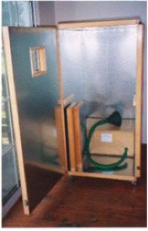 FIGURE 42: WILHELM REICH.  ORGONE ACCUMULATOR