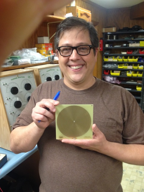 Ed Kelly with a new radionic antenna design