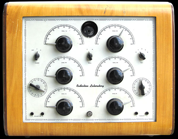 Three Bank Hieronymus Radionics device